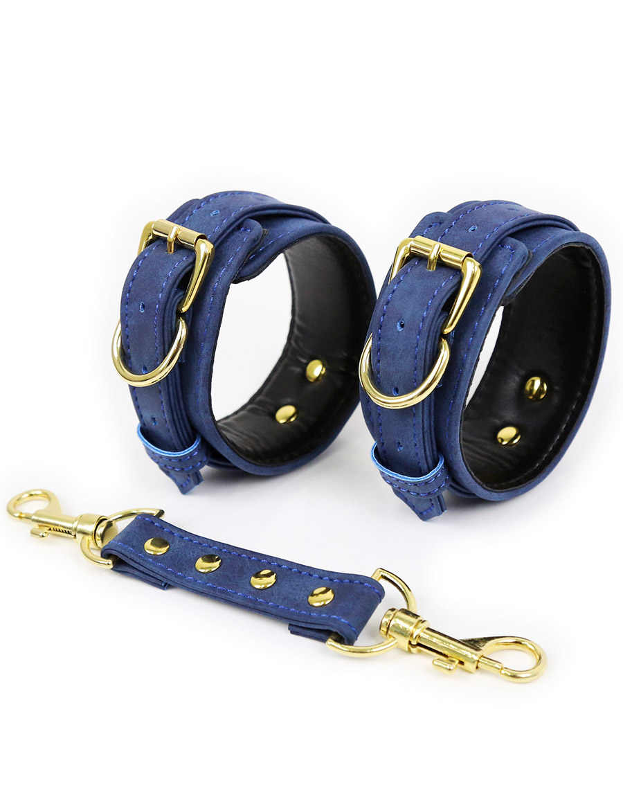 PU Leather Cuffs with Link