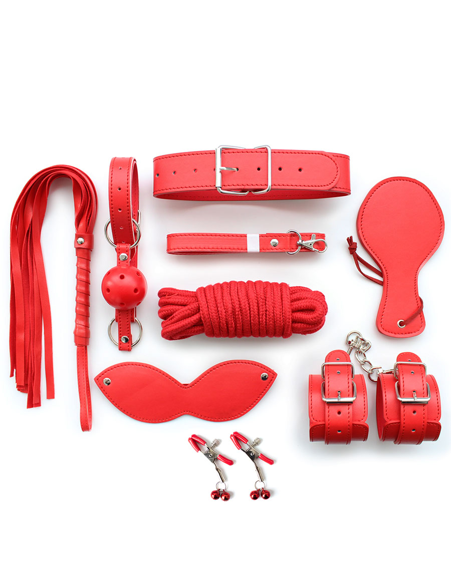 9 Piece Bondage Set