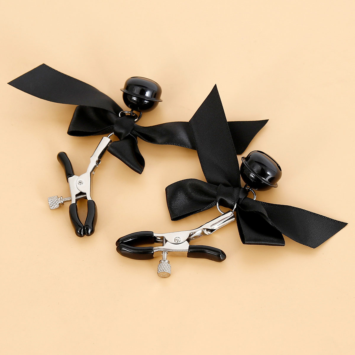 Nipple Clip With Satin Bow