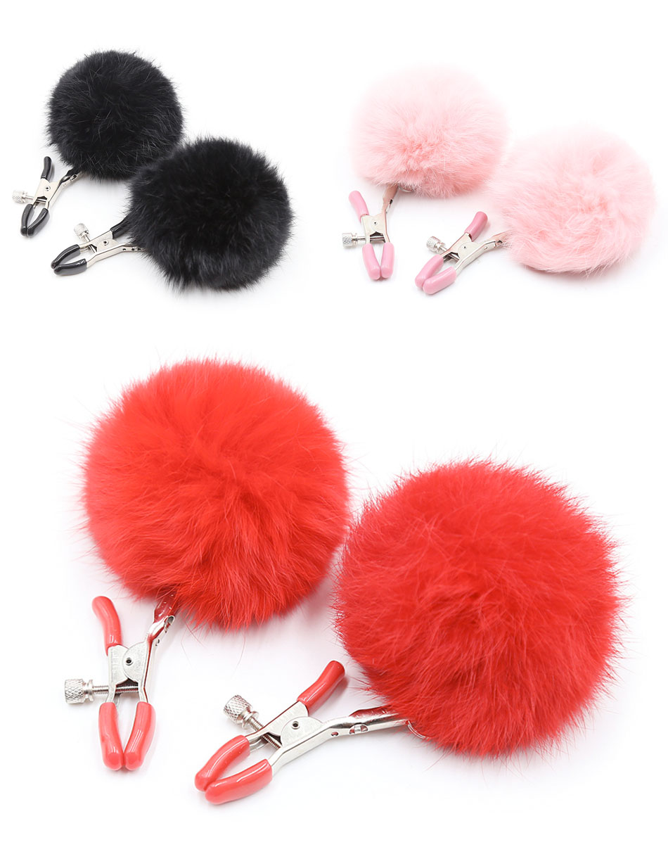 Pom Pom Nipple Clip