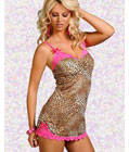 Leopard Printe Babydoll