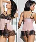 Blush and Lace Babydoll