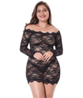 Sleeved Chemise Black