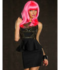 Trendy Wit Fashion Dress Black