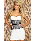 Fashion Tube Dress White