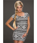 Geometrical Pattern Print Dress