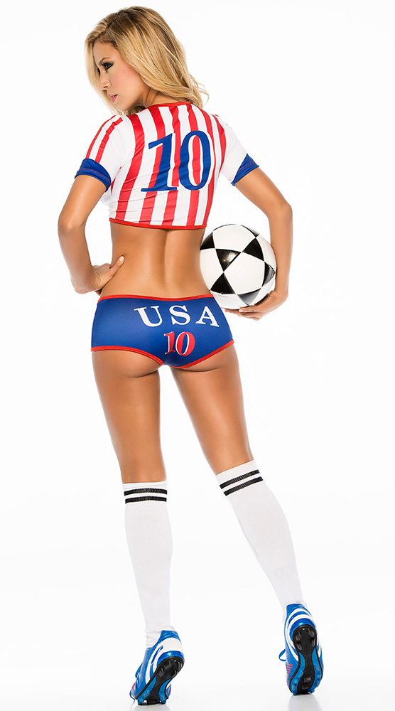 USA Soccer Player Costume