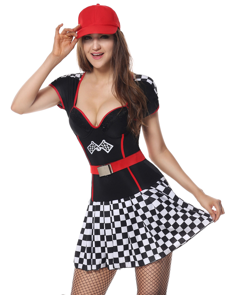 Naughty Racer Girl Costume