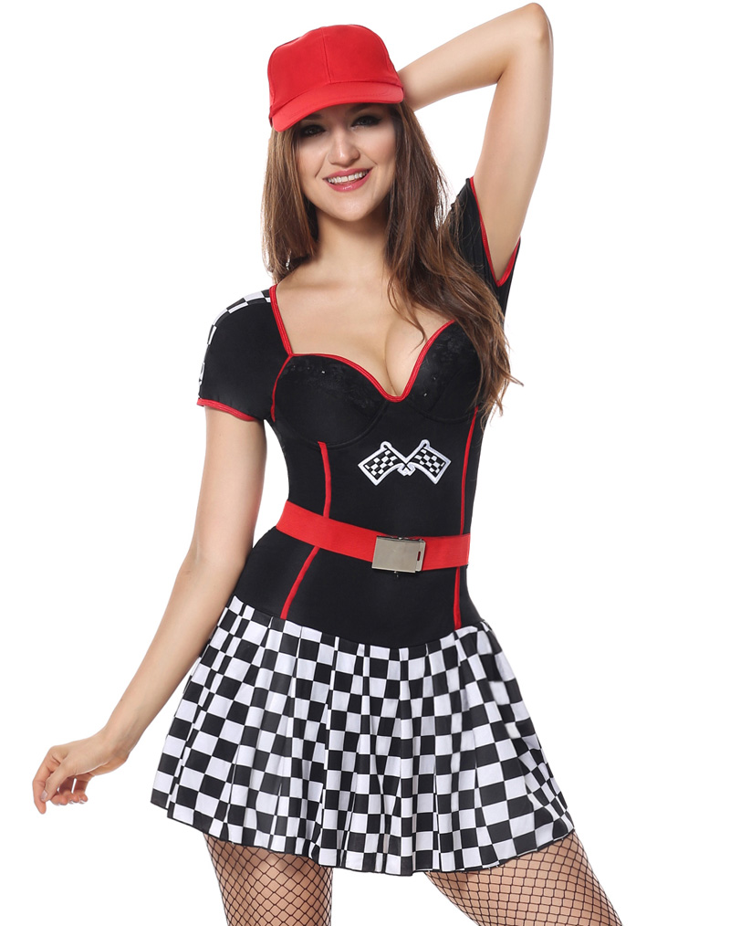 Naughty Racer Girl Costume