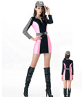 Racing Girls Costume Pink