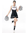 Sexy Cheerleader Costume Black