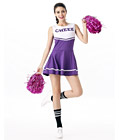 Sexy Cheerleader Costume Purple