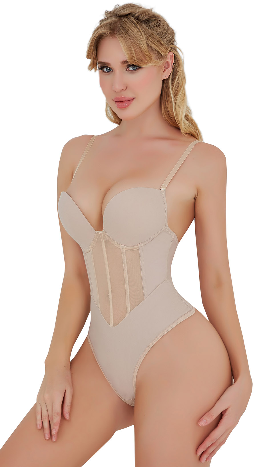 Built-in Bra Bodyshaper Nude