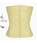 Underbust Waist Training Cincher Beige