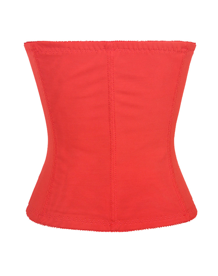 Underbust Waist Training Cincher Red