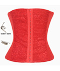 Underbust Waist Training Cincher Red