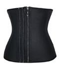 Steel Boned Waist Training With 3 Lines Zipper