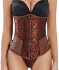 Steampunk Steel Boned Underbust Corset