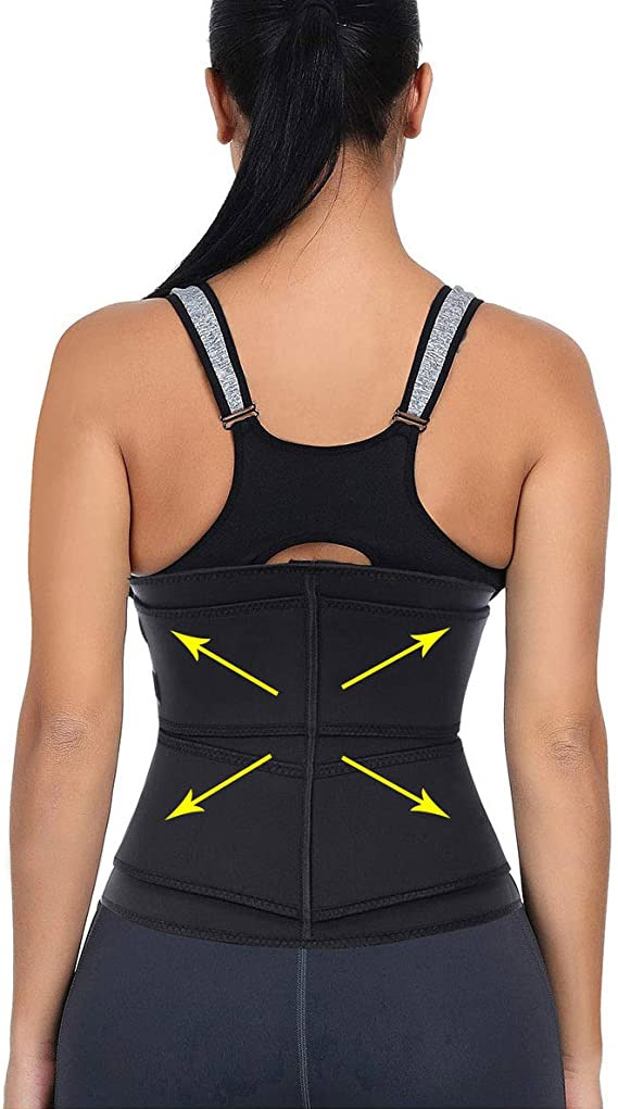 Waist Trainer Steel Boned Corset with Sticker