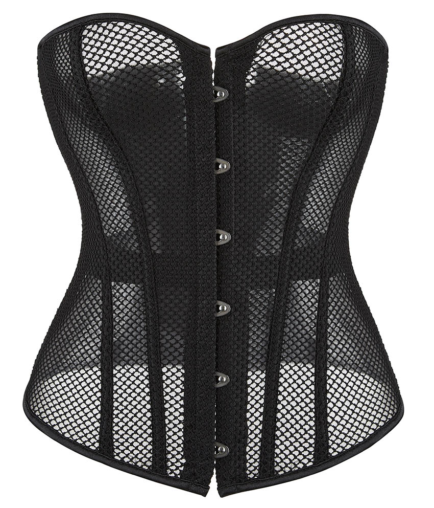 Black Netted Corset