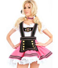 Pink Fantasy German Girl Dress