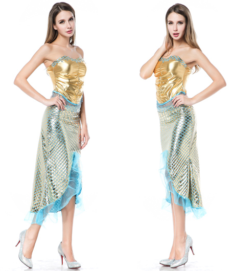 Adult Mermaid Long Dress