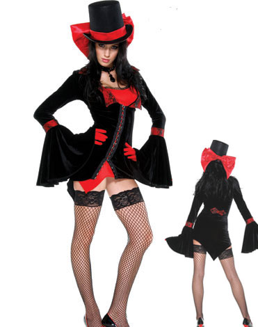 Halloween Party Dress with Hat