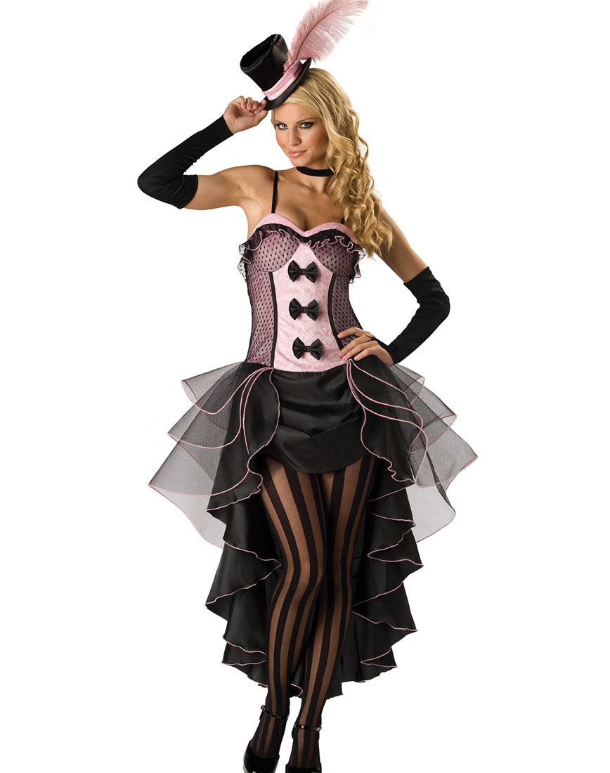 Burlesque Babe Adult Costume Pink