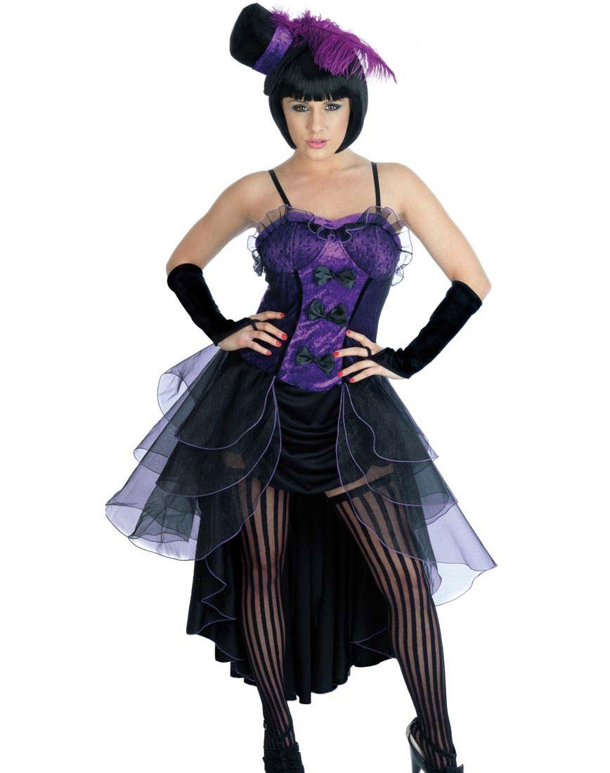 Burlesque Babe Adult Costume Purple