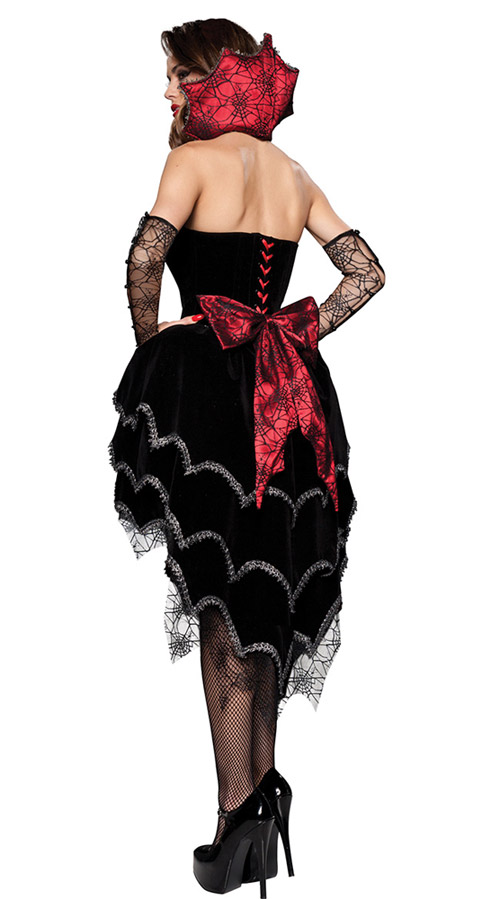 Deluxe Dark Webbed Mistress Costume