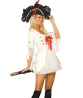 Sexy White Pirate Costume