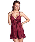 Sheer Lace and Net Babydoll