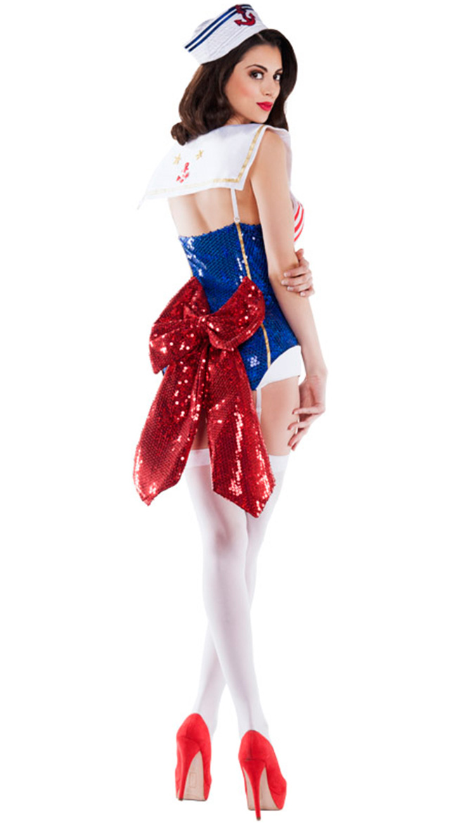 Sequin Sailor Costume