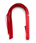 PU Leather Whip Red