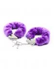 Furry Fuzzy Handcuffs Purple