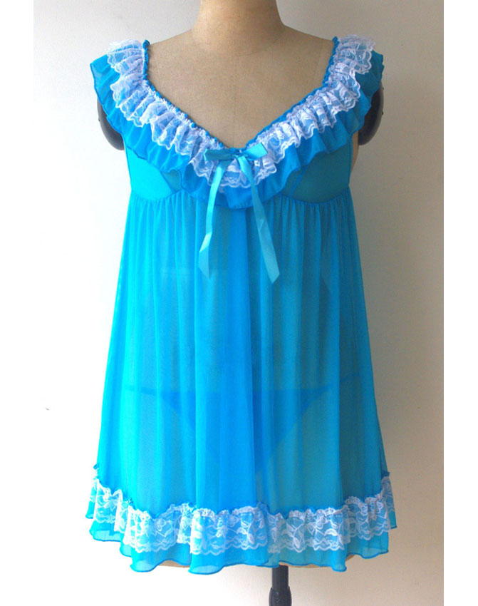 Classical Babydoll With Lace Trimmed (Multi Colors) - Wholesale ...