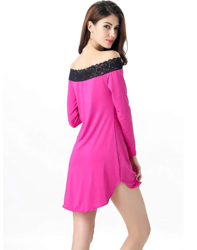 Lace Trimmed Sleep Tunic