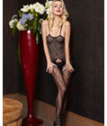 Naughty Floral And Hole BodyStocking