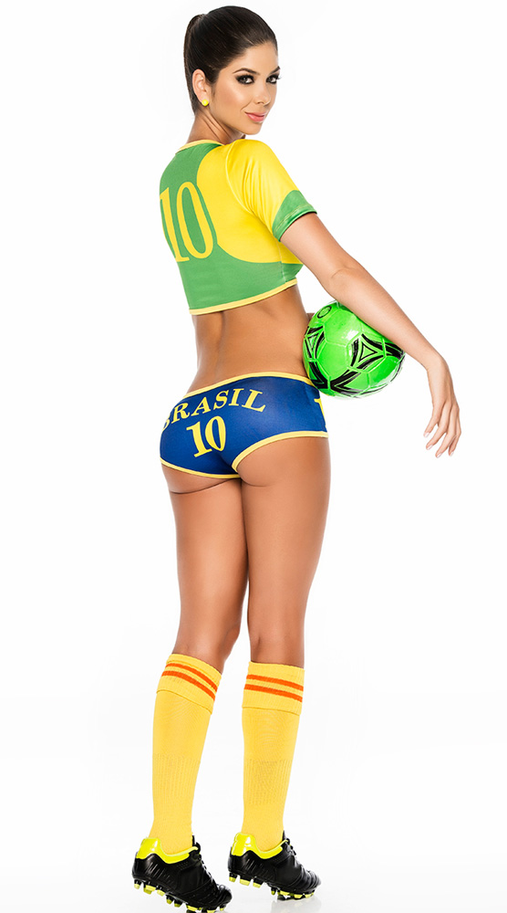 Brasil Soccer Player Costume
