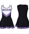 Classic Cheerleader Dress Black