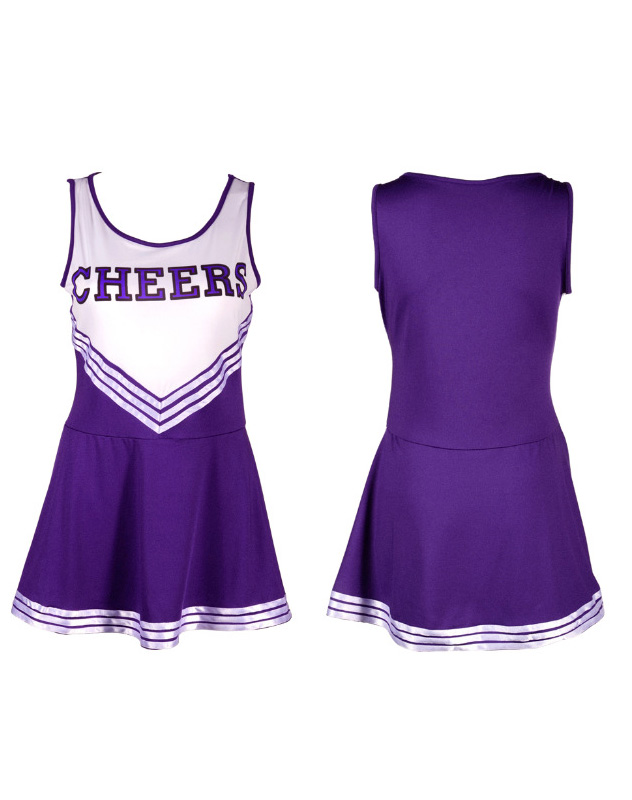 Classic Cheerleader Dress Purple - Wholesale Lingerie,Sexy Lingerie ... Classic Cheerleader Dress Purple - Wholesale Lingerie,Sexy Lingerie ...
