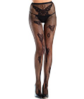 Crotchless Butterfly Fishnet Tights